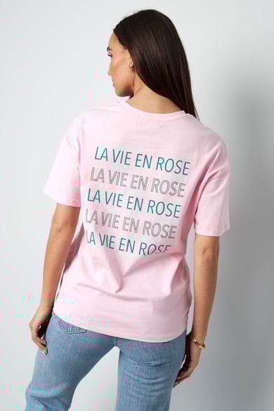 T-shirt la vie en rose - dark gray h5 Picture6